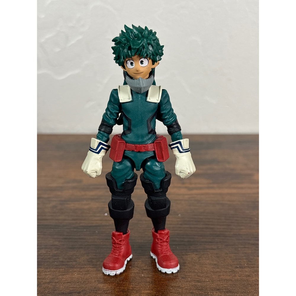 My Hero Academia Izuku Midoriya Deku Action Figure Green Hero Suit 5 Inch
